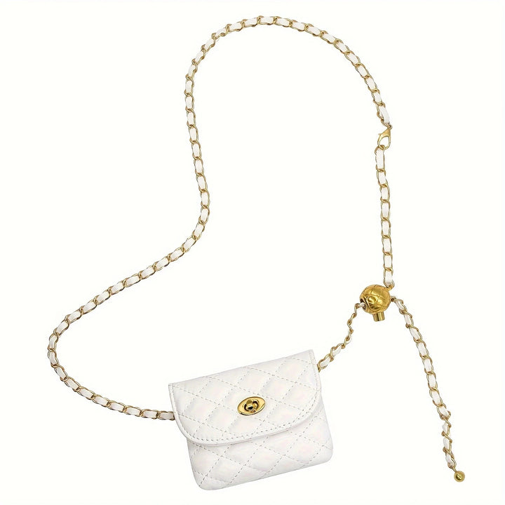 Matelassé Mini Belt Bag