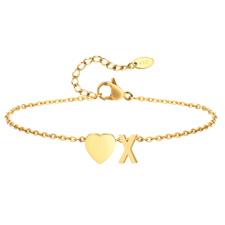 Amour Initial Anklet