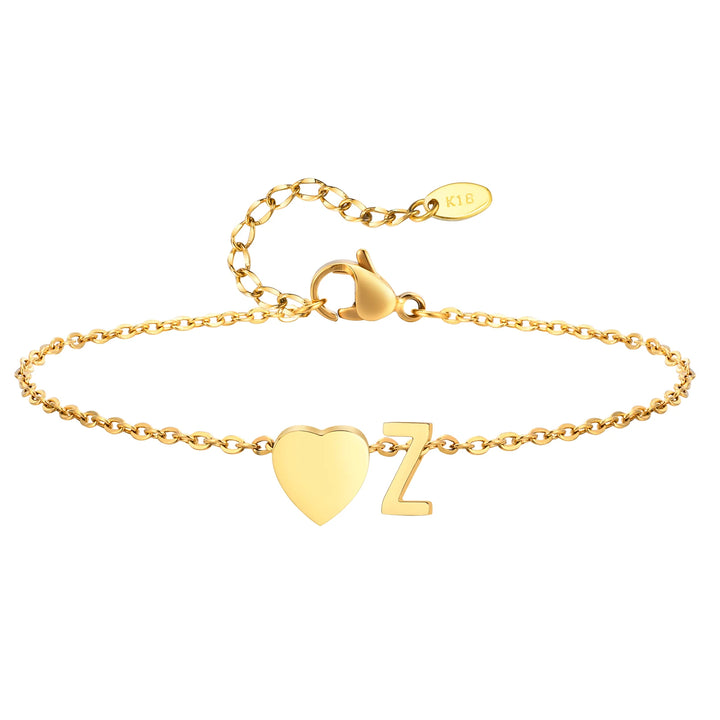 Amour Initial Anklet